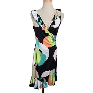 Johnny Martin Multicolor Ruffle Dress